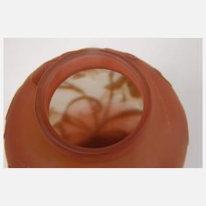 Émile Gallé Ätzglasvase