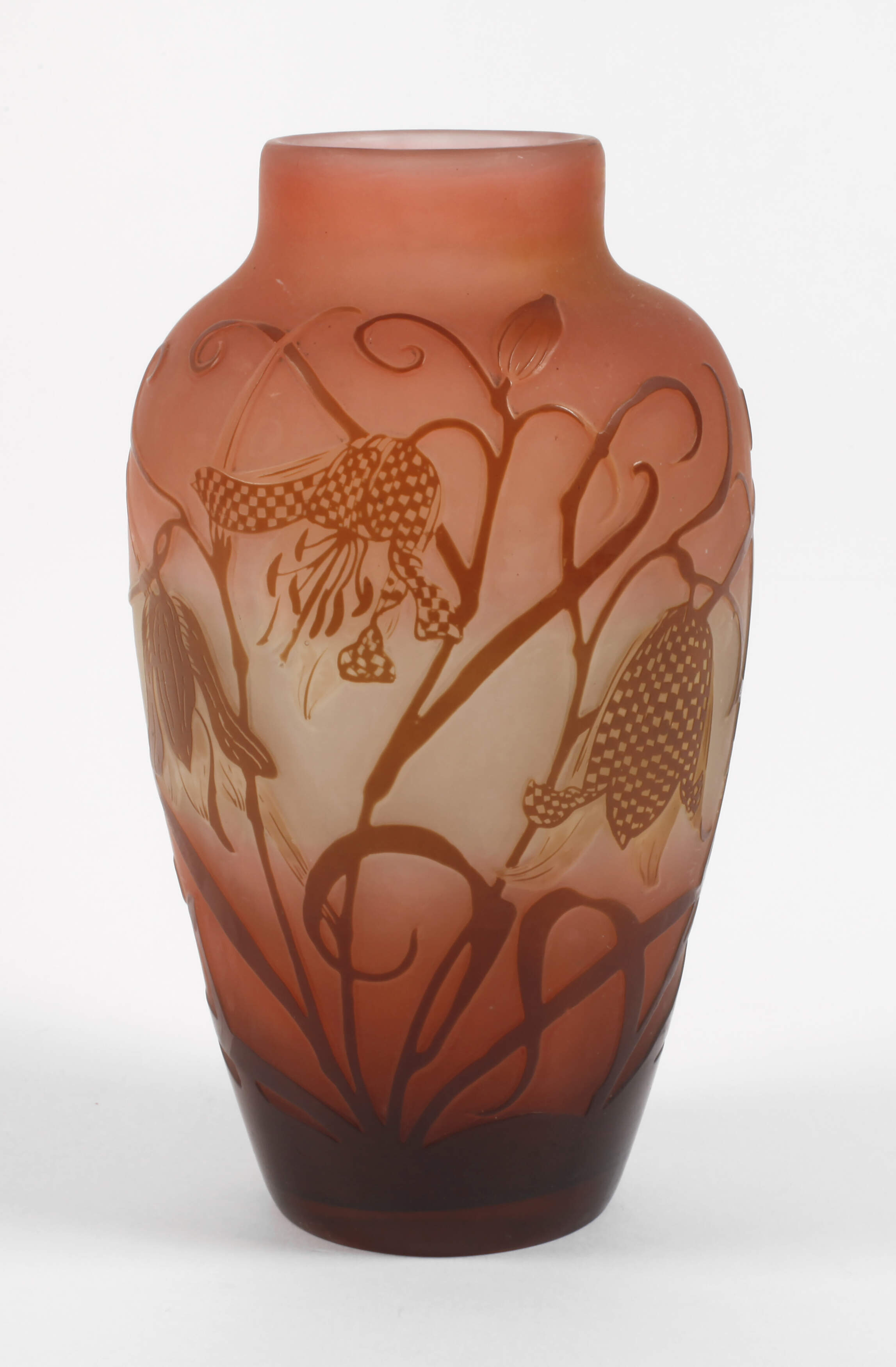 Émile Gallé Ätzglasvase