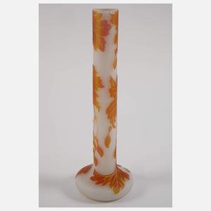 Beckmann & Weis Ätzglasvase