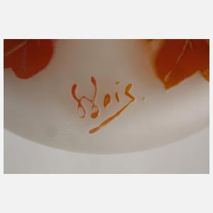 Beckmann & Weis Ätzglasvase