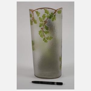 Jugendstilvase mit Pfau