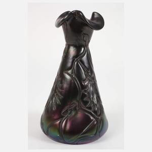 Glasfabrik Elisabeth Vase Disteldekor