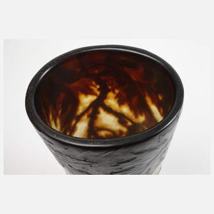 Emile Gallé Vase Hirschhornkäfer