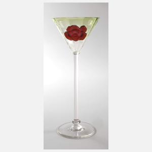 Moser Karlsbad seltenes Pokalglas