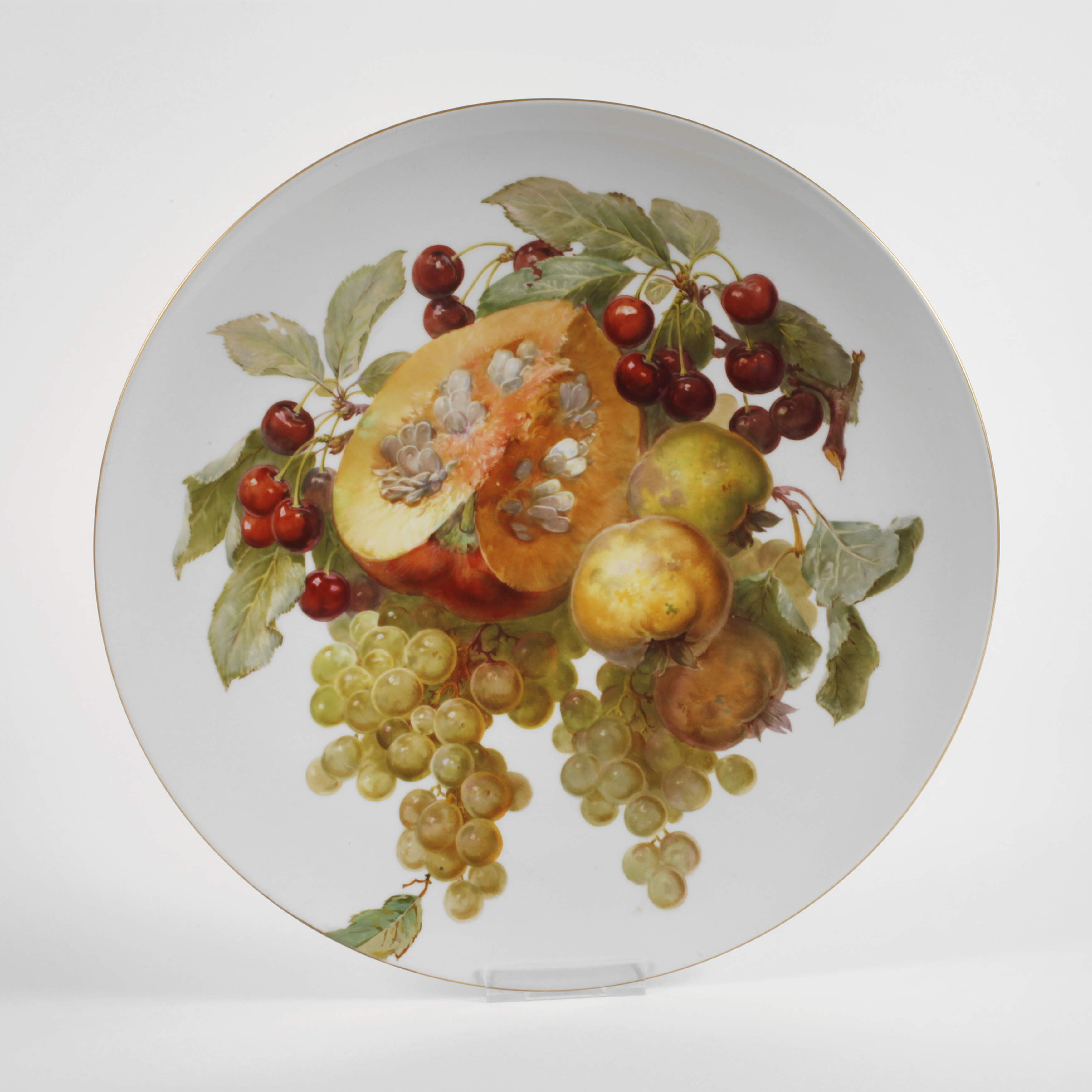 KPM Berlin großer Wandteller Weichmalerei