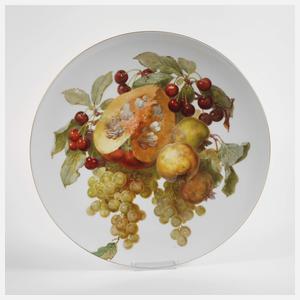 KPM Berlin großer Wandteller Weichmalerei