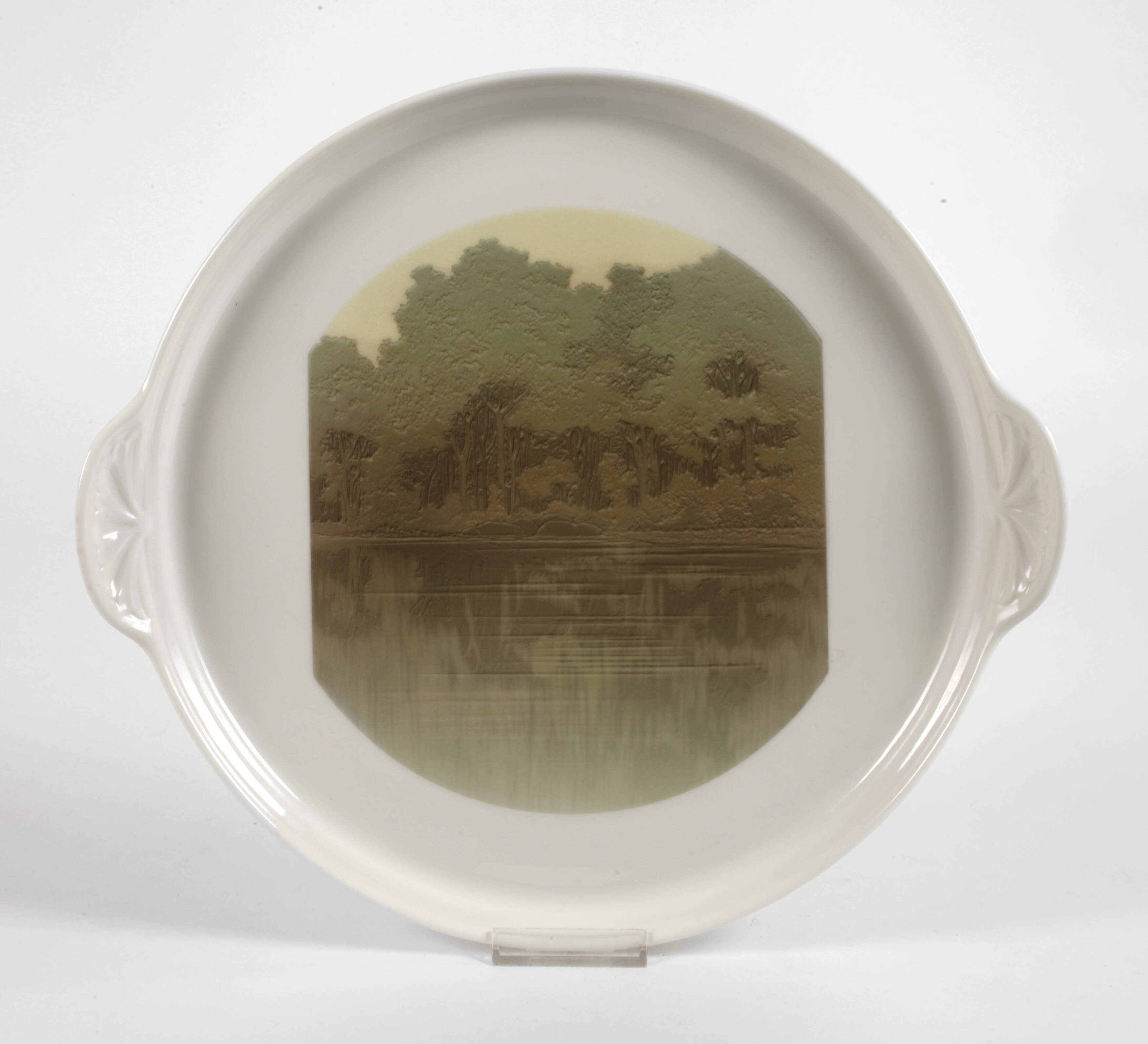 KPM Berlin "Plateau" Landschaftsmalerei