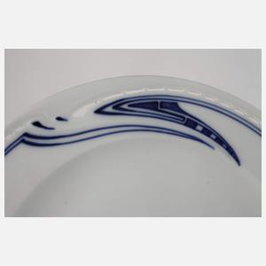 Meissen Durchbruchteller "Peitschenhieb"