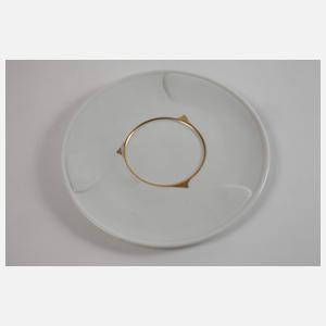 Meissen Teetasse mit Untertasse "Peitschenhieb"