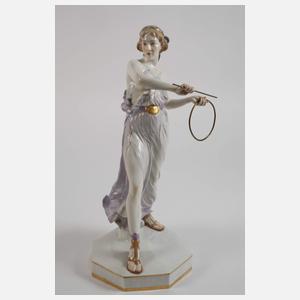 Meissen ”Reifenspielerin mit Stab”