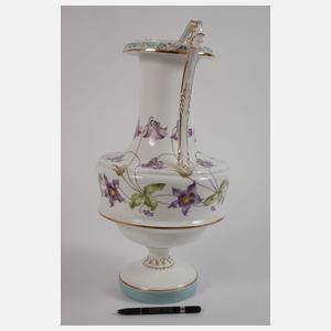 Rörstrand Schweden große Prunkvase Akeleiendekor