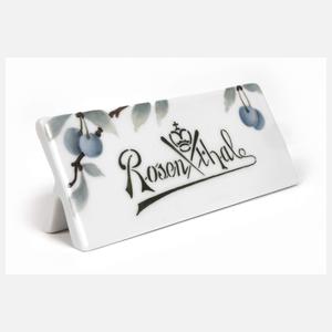 Rosenthal Werbeaufsteller Kirschdekor