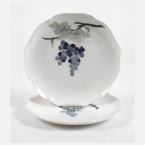 Rosenthal zwei Obstteller Reliefdekor