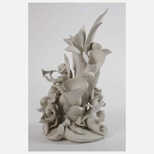 Eckert & Co. Volkstedt figürlicher Tafelaufsatz