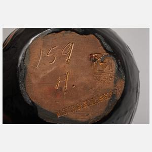 Tonwerke Kandern seltene Henkelvase Max Laeuger