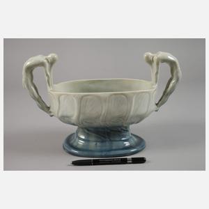 Schweinsburg figürliche Schale Jugendstil