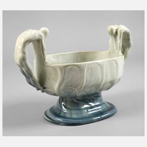 Schweinsburg figürliche Schale Jugendstil