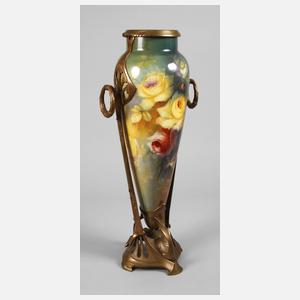 Montierte Bodenvase Jugendstil