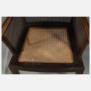 Bruno Paul, drei Armlehnsessel