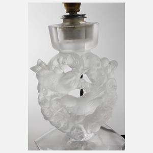 René Lalique, Tischlampe mit Vögelchen