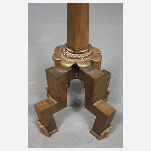 Übergroßer Kerzenleuchter Art déco