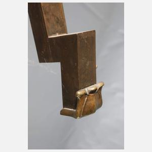 Übergroßer Kerzenleuchter Art déco