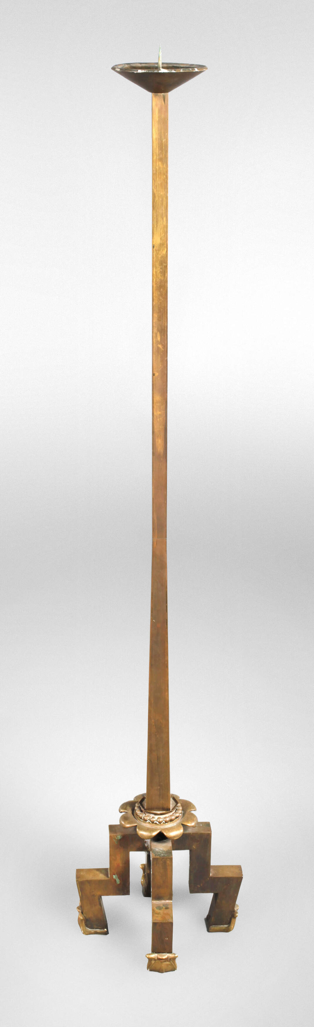 Übergroßer Kerzenleuchter Art déco