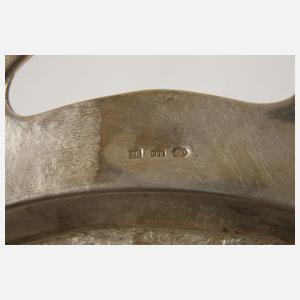 Silber Kernstück Art déco