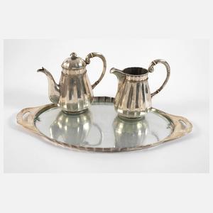 Silber Kernstück Art déco