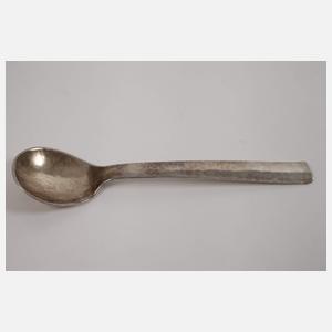 Hans Heck Plauen drei Silberteile