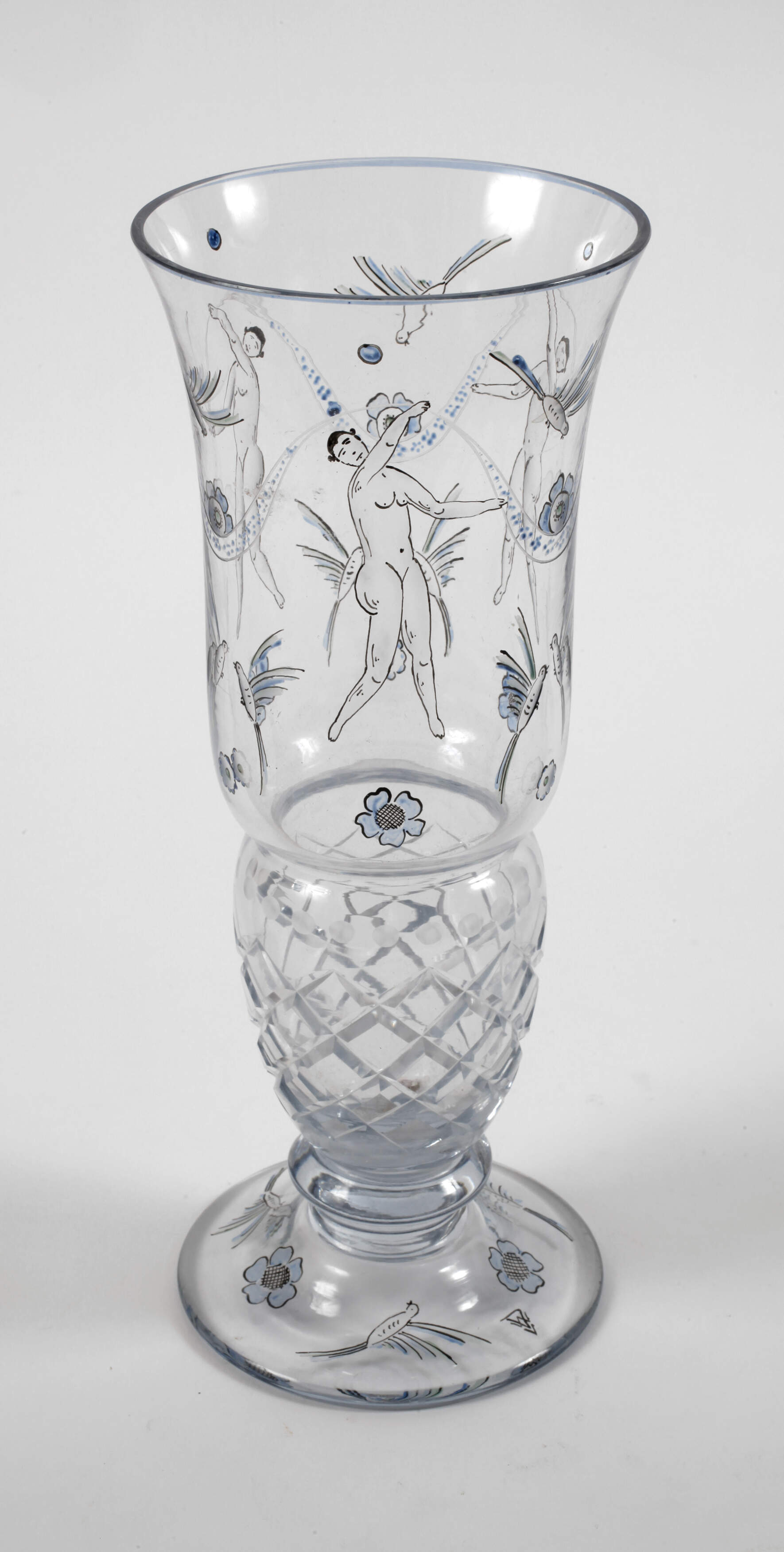 Fachschulvase Art déco