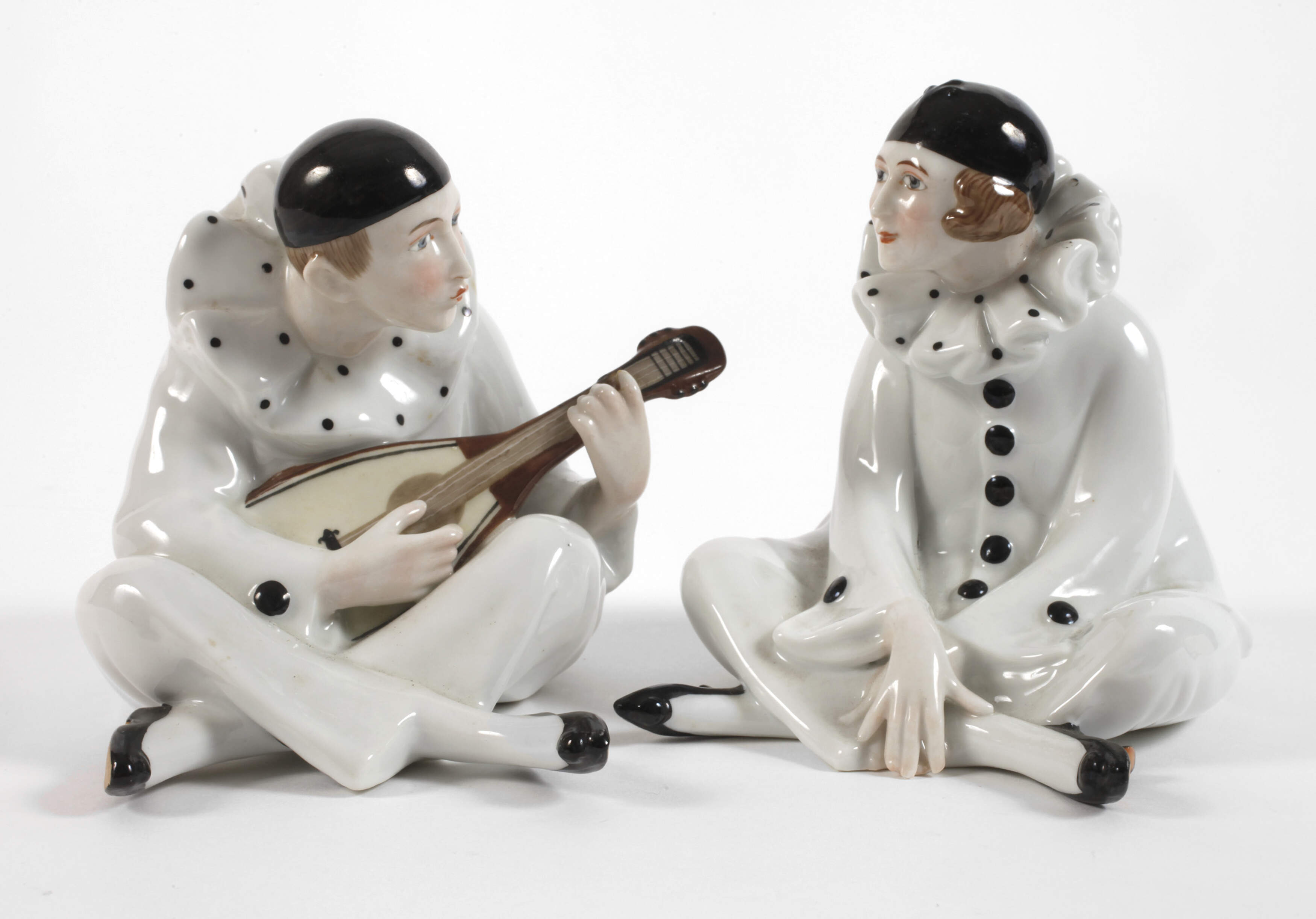 Pfeffer Gotha Pierrot und Pierrette
