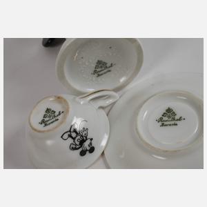 Rosenthal Mickey Mouse "Saxophonist" und Tasse
