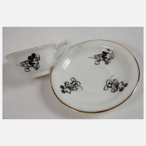 Rosenthal Mickey Mouse "Saxophonist" und Tasse