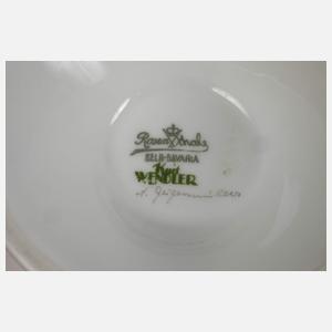 Rosenthal "Kelchvase" mit Dekor "Asra"