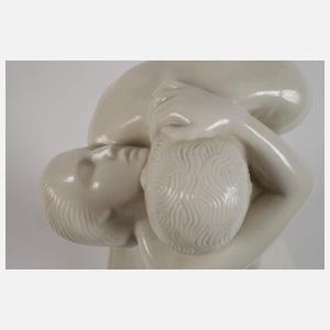 Schwarzburger Werkstätten "Liebespaar, nackt"