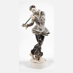 Schwarzburg Werkstätten "Japanische Flötenspieler"