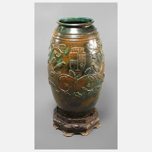 Paul Dresler Krefeld Unikat Bodenvase