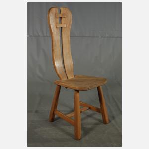 Esstisch und vier Stühle