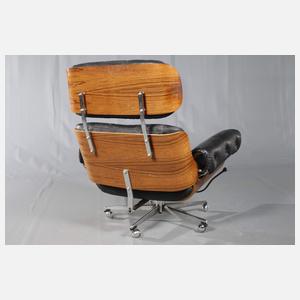 Lounge-Chair und Ottomane