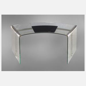 Gallotti & Radice Glasschreibtisch