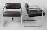 Prospettive SRL Paar Cantilever Chairs