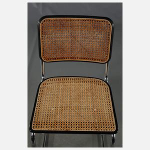 Thonet vier Freischwinger S 32 V