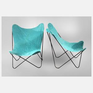 Paar Butterfly Chairs
