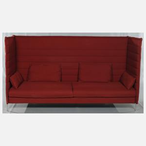 Alcove Lounge Highback 3-Sitzer-Sofa