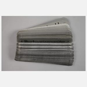 Konvolut Vorratsetiketten