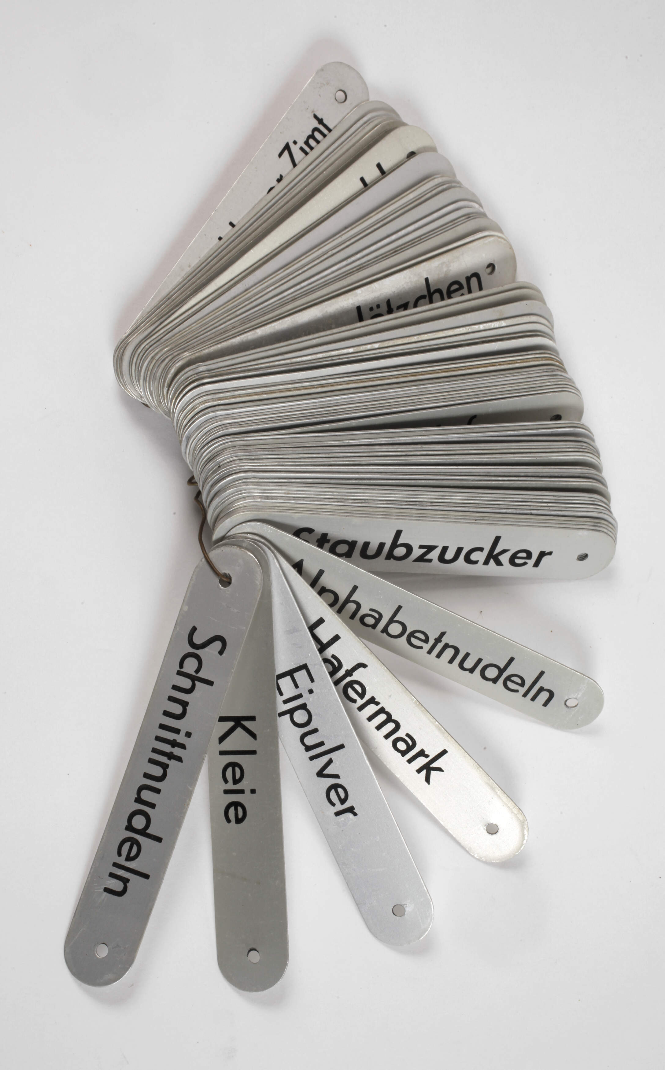 Konvolut Vorratsetiketten