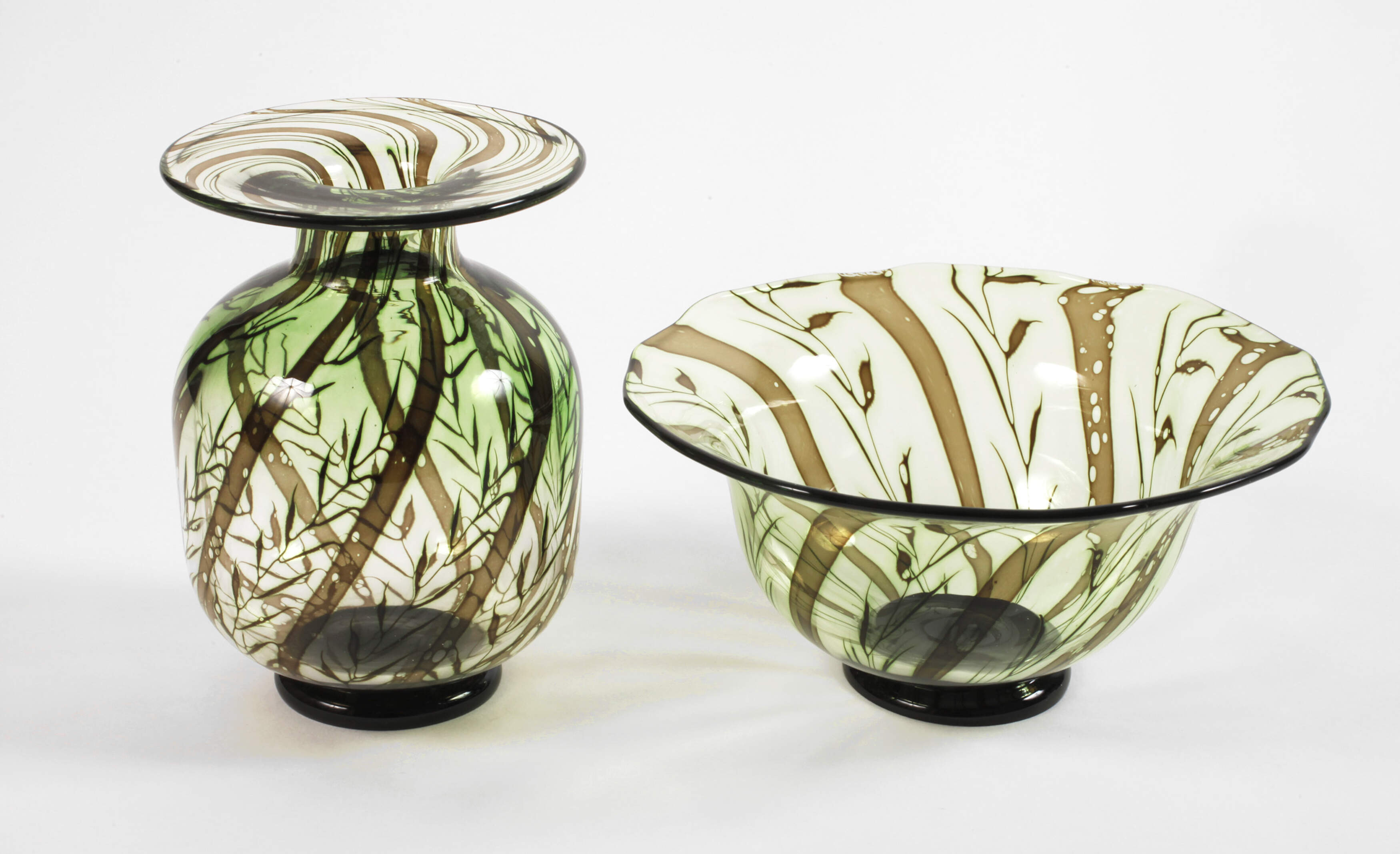 Orrefors Vase und Schale Eva Englund