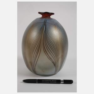 Studioglas Vase Erwin Eisch