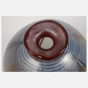 Studioglas Vase Erwin Eisch
